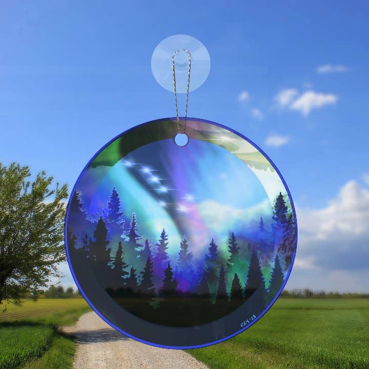 Nordlichter-Sonnenfänger für den Großhandel von Art For The Young At Heart