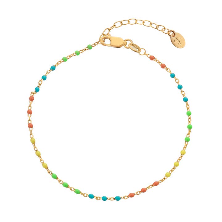 Bracelet HD X JJ Ocean - Arc-en-ciel pour la vente par Hot Diamonds