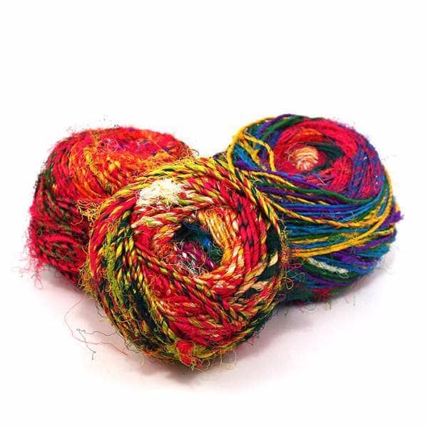 Darn Good Yarn - Wholesale Garen - Gerecycleerd zijden garen „Spice Market”