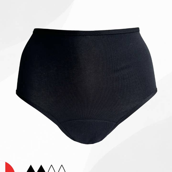 High Waist Medium Menstrual Panties for wholesale by LA CULOTTE PARISIENNE