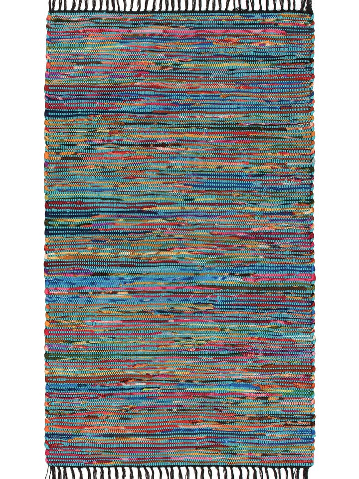 Recycled Cotton And Fleece Chindi Rug 90 X 150Cm for wholesale by Namaste