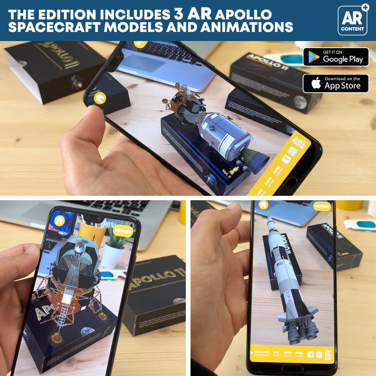 Flipboku - No duties to USA - Vente Livre pour adolescents et jeunes adultes - Édition Flipbook Apollo 11 - Coffret 2 volumes7