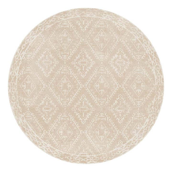Carolina Creekhouse - Wholesale Area Rug - McCall FloorFlat | Beige - Premium Vinyl Mat2