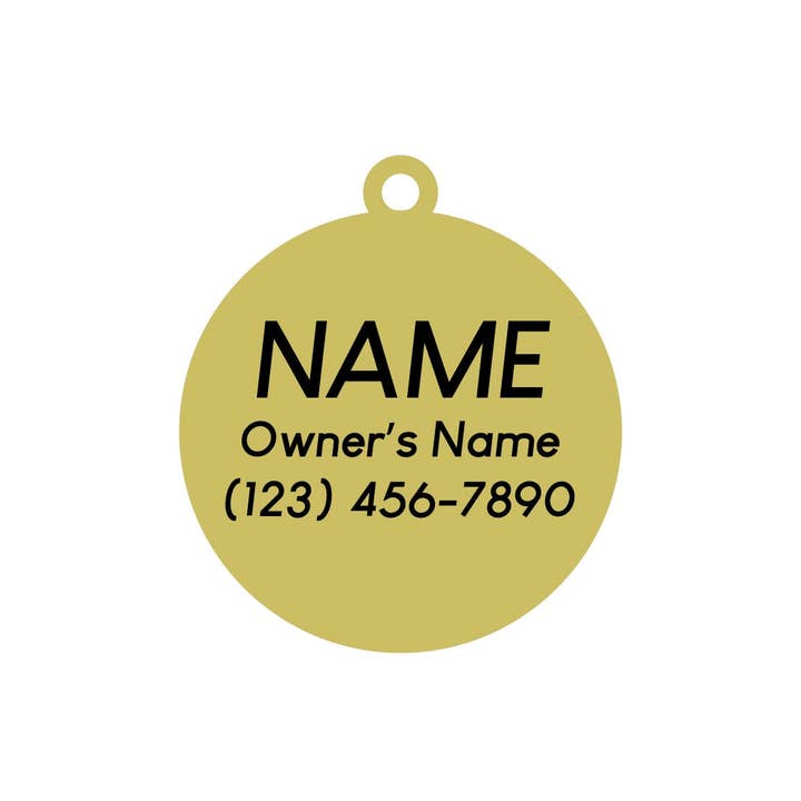Two Tails Pet Company - Wholesale Pet identification tag – Dog - Cute But Psycho Pet ID Tag1