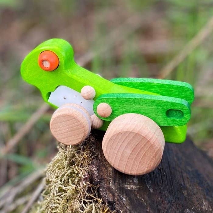 Cigarra de Madeira - Brinquedo de Retrocesso por atacado de BAJO WOODEN TOYS