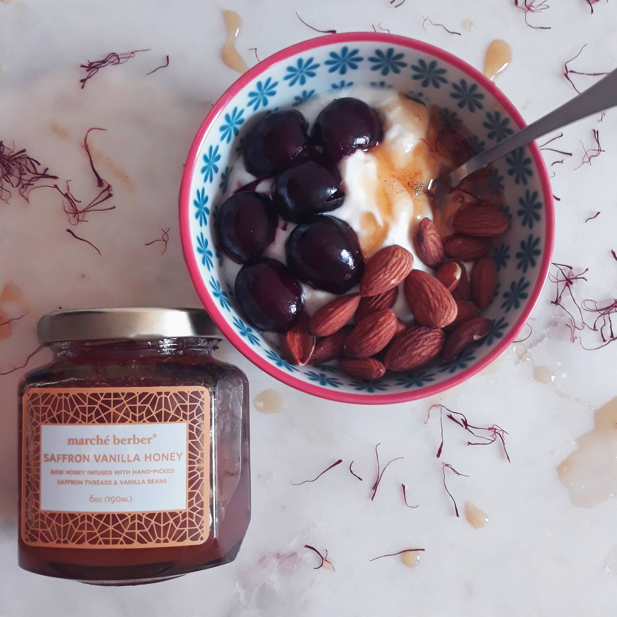 Marché Berber – Großhandel Honig – Safran-Vanille-Honig2