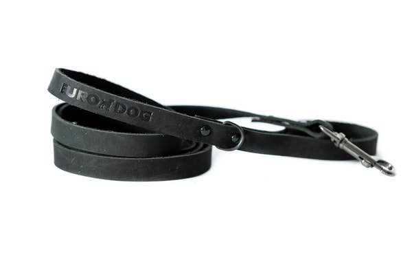 Euro-Dog Collars and Leads – Engroshandel Hundesnor - Hund – Læder Hundesnor Blød Sport Stil Ekstra D-Ring Metal Karabinhage1