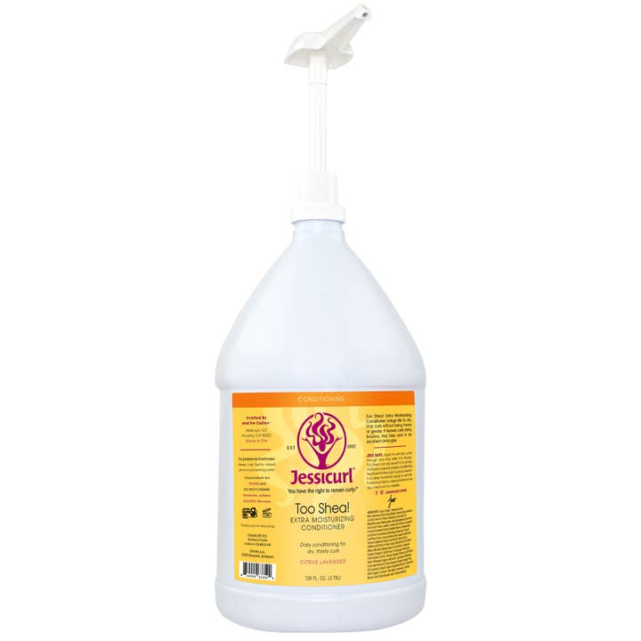 Jessicurl – Großhandel Conditioner – Jessicurl Too Shea! Extra feuchtigkeitsspendender Conditioner -1 Gallone