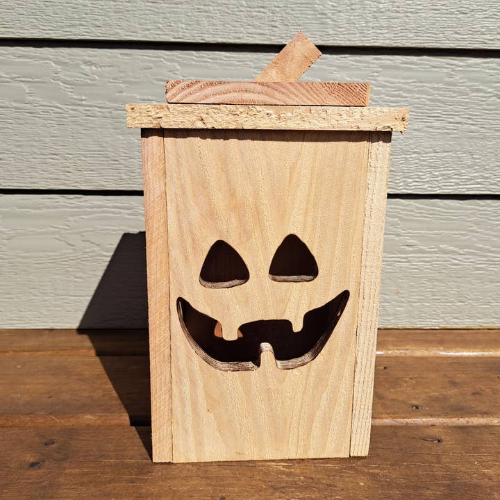 Rustic Brook Farm - Wholesale Outdoor Ornament/Decor - Rustic Wooden Jack O' Lantern