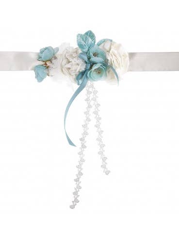 Romina Aqua Green Belt for wholesale by Flormoda