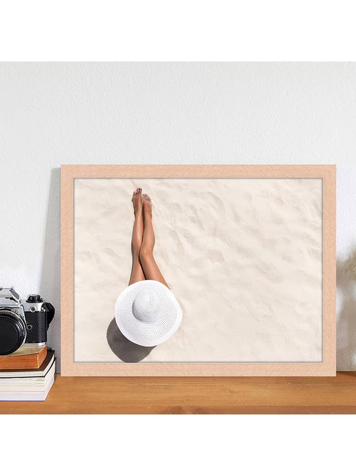 Summer Vibes afbeelding. Muurkunstprint met frame. voor wholesale door Any Image