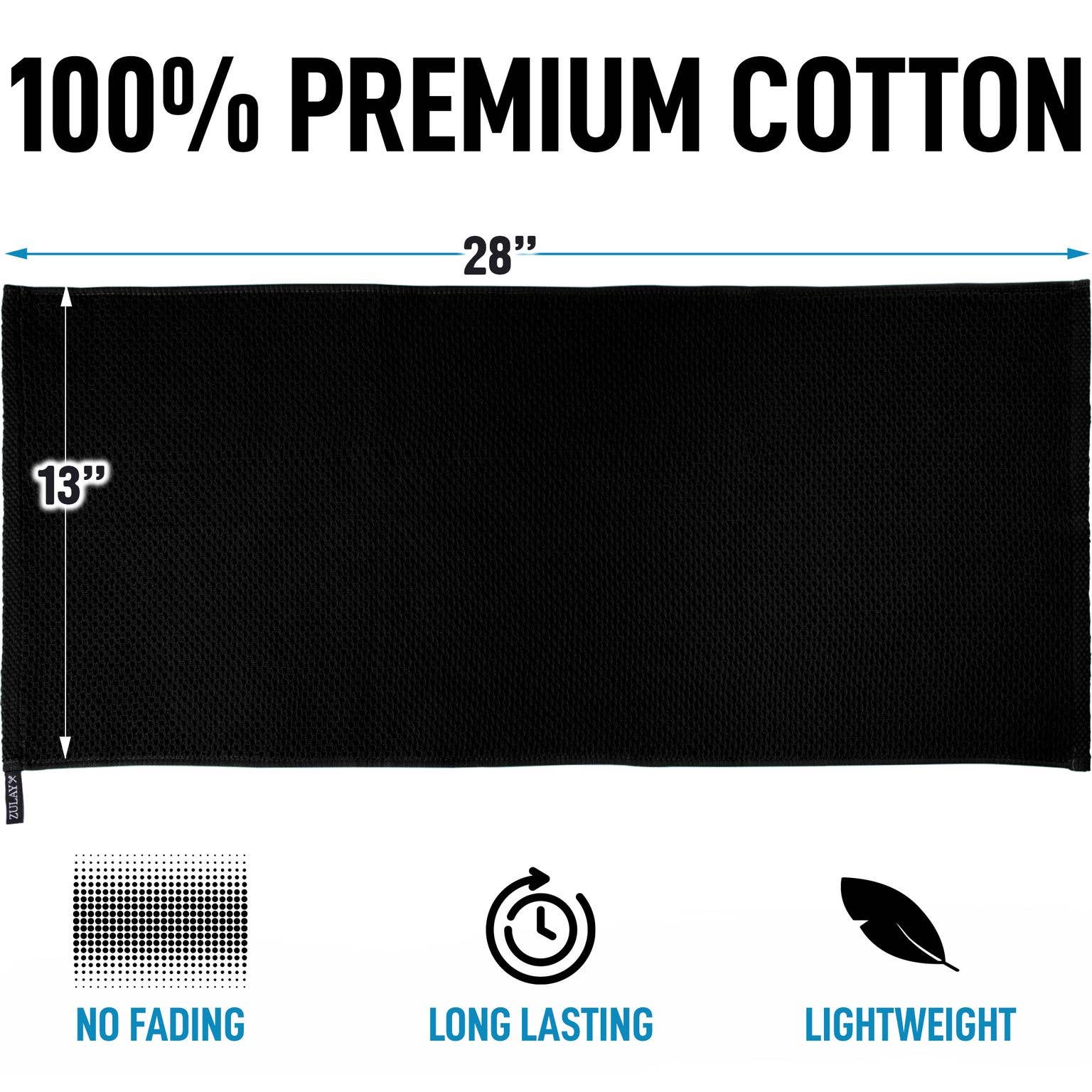 Zulay Kitchen - Vendita all'ingrosso Strofinaccio da cucina - Asciugamano da cucina Waffle Weave, 33 x 28 cm (confezione da 3)12