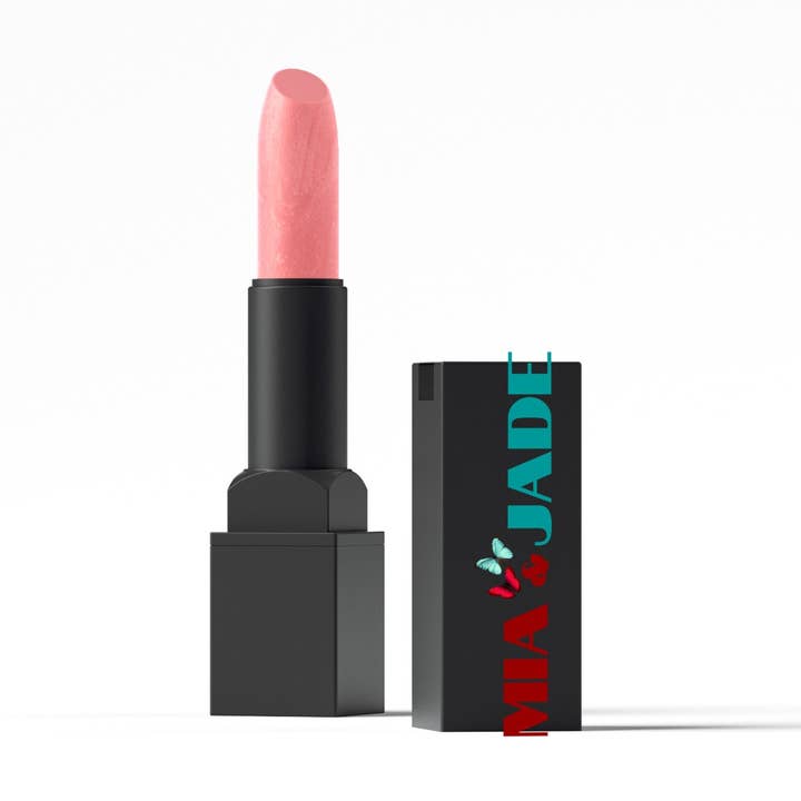 Feuchtigkeitsspendender Lippenstift Future Pink für den Großhandel von Mia & Jade Luxe Beauty