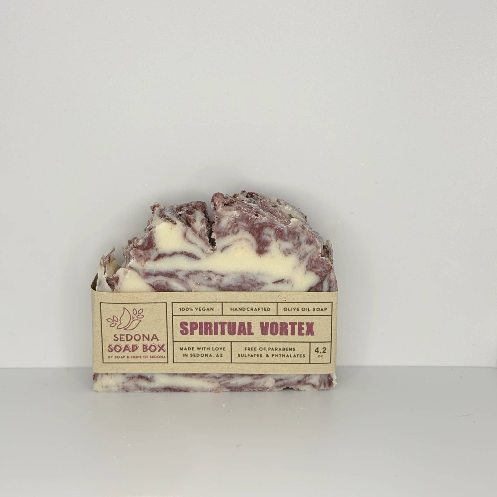 Soap and Hope of Sedona - Wholesale Bar Soap - Strawberry Rhubarb - Spiritual Vortex