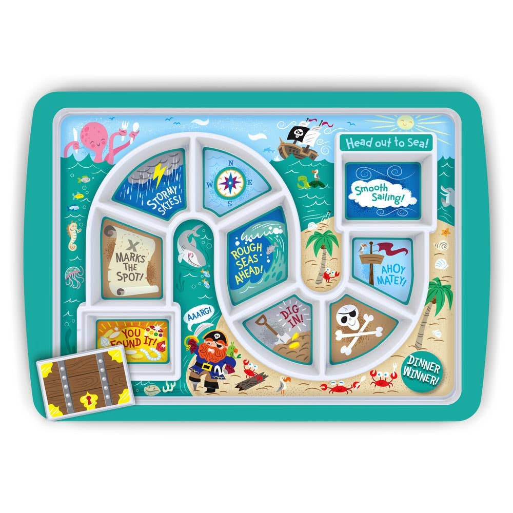 Fred & Friends - Wholesale Dinner Plate - Kids & Baby - Dinner Winner - Pirate - Kids Tray / Plate1