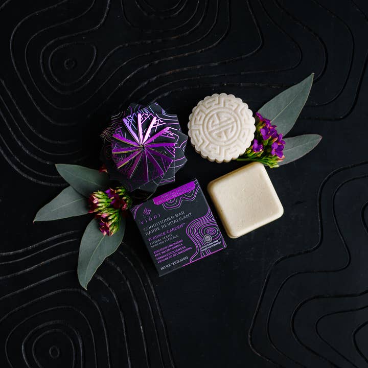 Viori Beauty - Wholesale Shampoo Puck/Solid Shampoo - Rice Water Shampoo Bars | 3-Pack | Terrace Garden™3