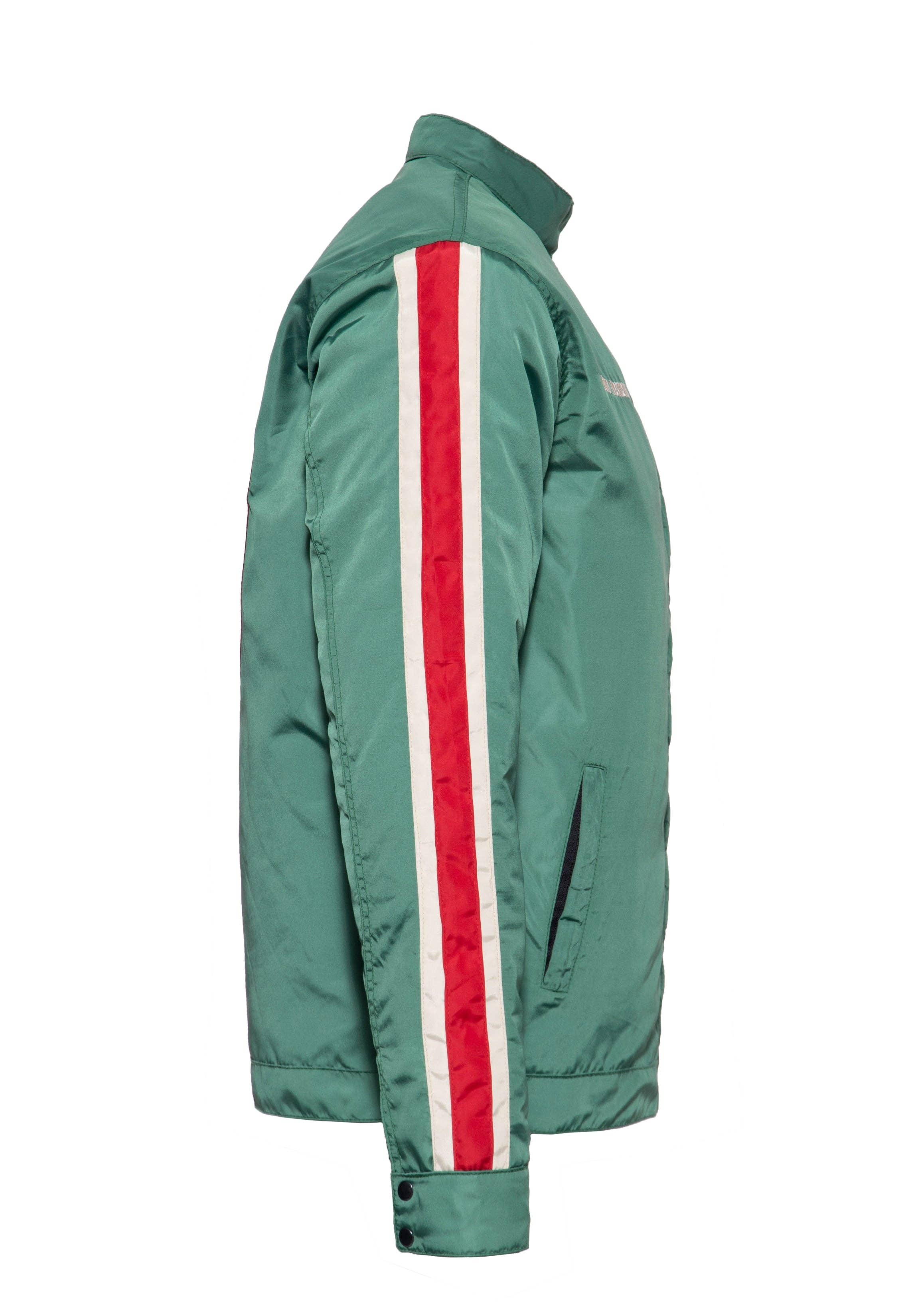 greenery Racing Jacket "Garage Built" for wholesale on Faire3