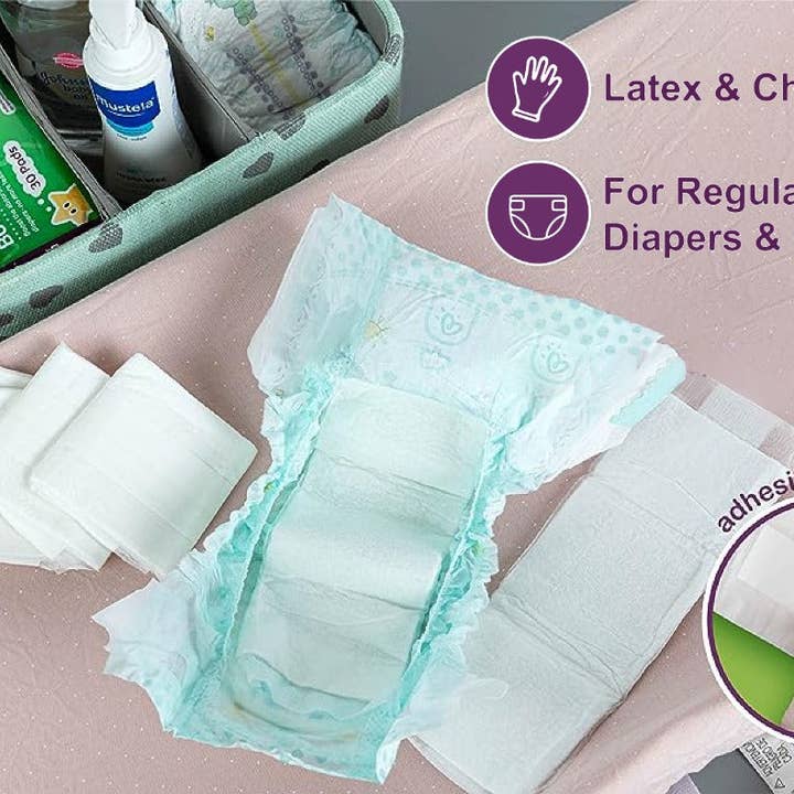 Inspire - Vente Renfort d'absorption pour couches – bébé - Booster Pads Dimples, 90 unités3