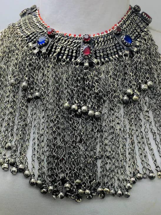 Vintage Choker Necklace, Antique Statement Choker Necklace for wholesale by vintarust