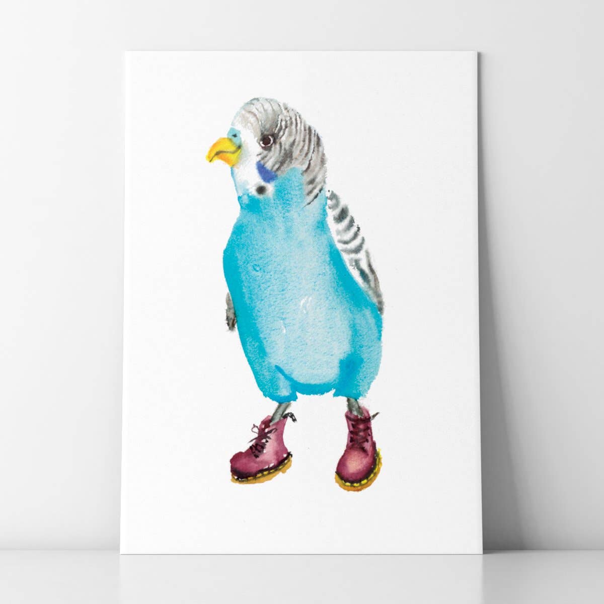 Rosie Webb illustrations - Vente Affiche d'art - GP0037 - Dr. Budgie Imprimé0