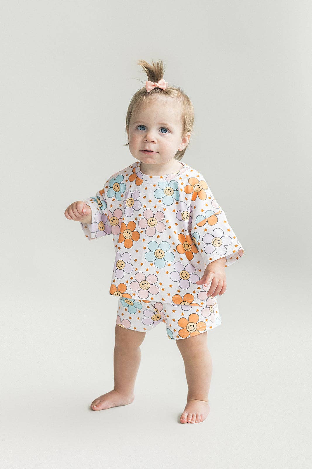 Lucky Panda Kids - Vente Ensemble haut et short – enfant - Ensemble short | Ditzy Daisy2