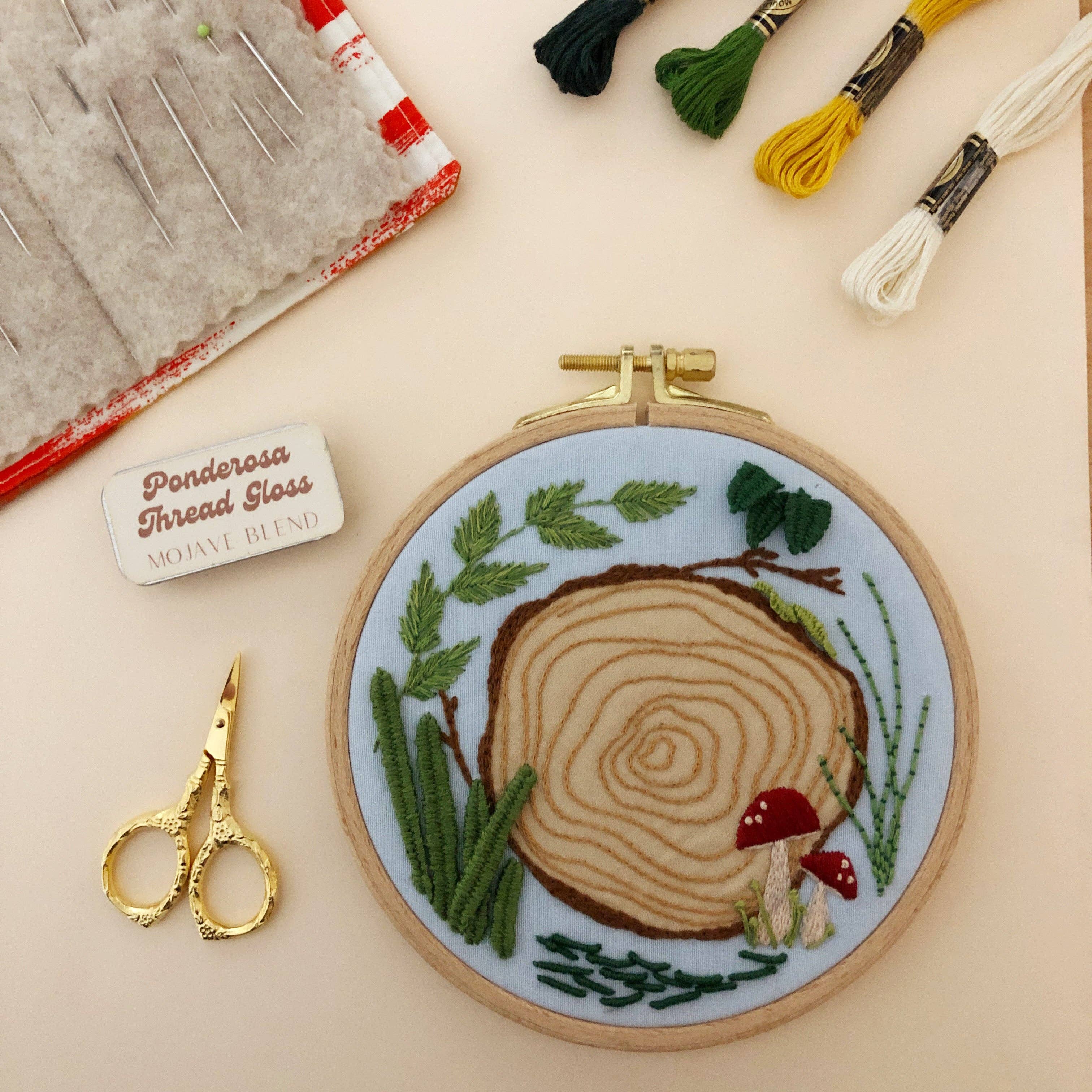 MCreativeJ - Wholesale Embroidery/Cross Stitch Supplies - 3D Woodland - Advanced Hand Embroidery DIY Craft Kit8