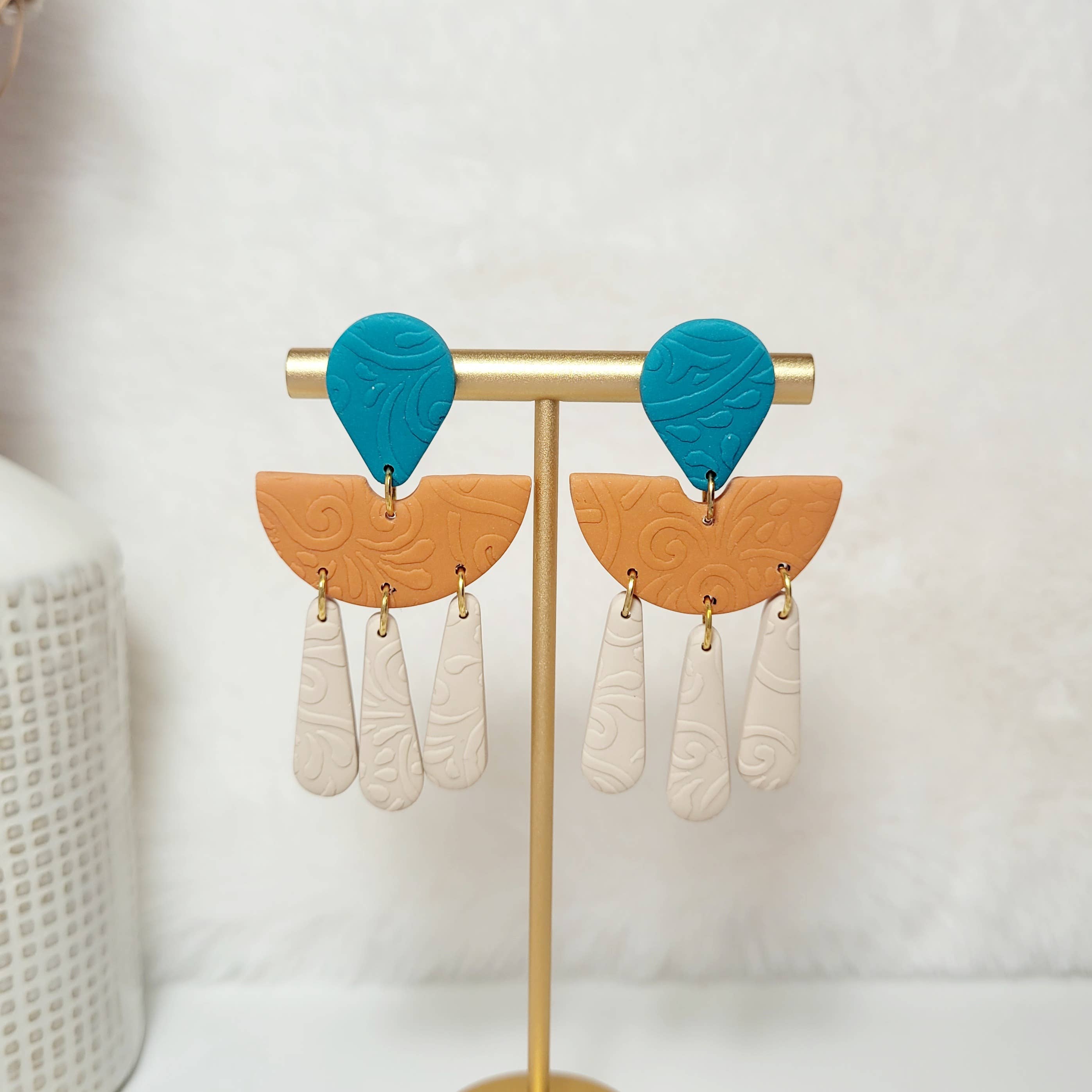 Spiegel Clay - Wholesale Dangle Earrings - Dangles 3 colors2