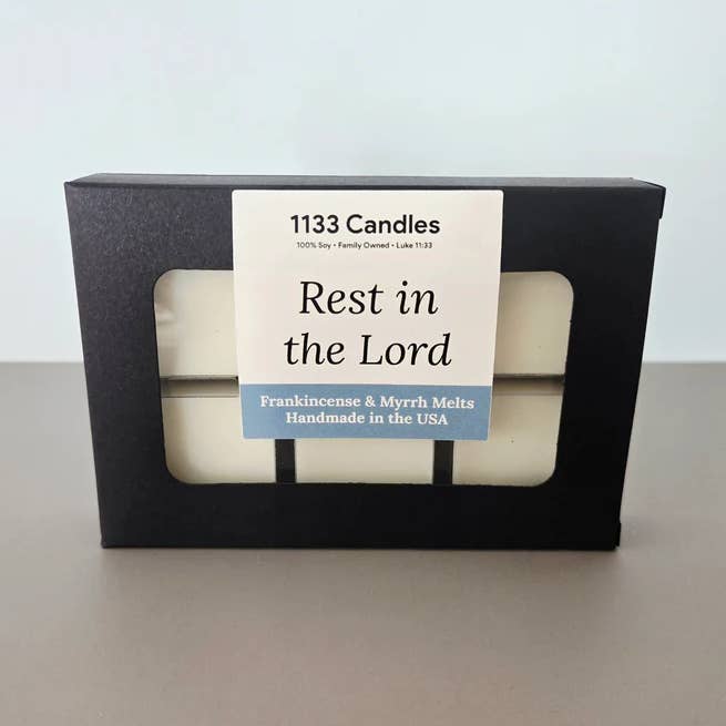 1133 Candles - Wholesale Wax Melt - Frankincense and Myrrh Wax Melts | Winter Wax Melts