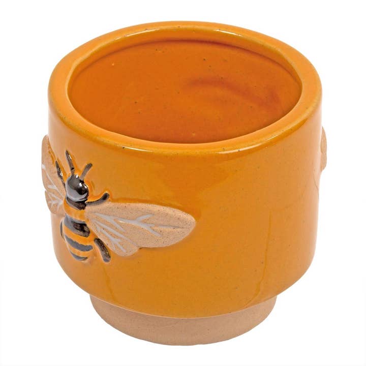 Truu Design - Wholesale Plant Pot - Truu Design Bee Ceramic Planter, 2 Sizes2