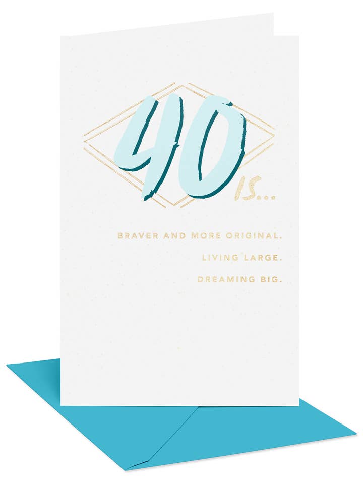 Âge d'anniversaire 40 | AGTC | MD | ACB07159575U pour la vente par DICKENS INC.