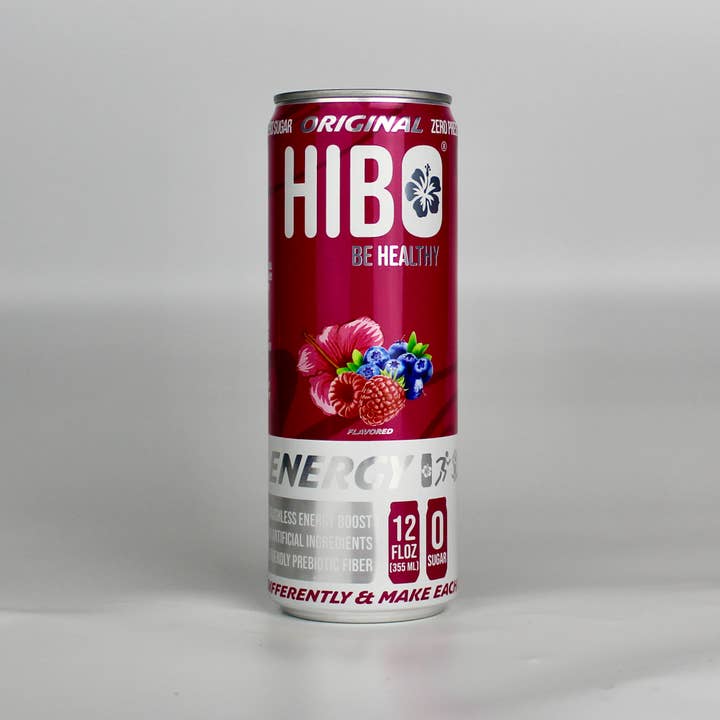 HIBO Healthy Energy - Wholesale Sport- en energiedrank - Natuurlijke suikervrije energiedrank HIBO ORIGINAL (bessen)3