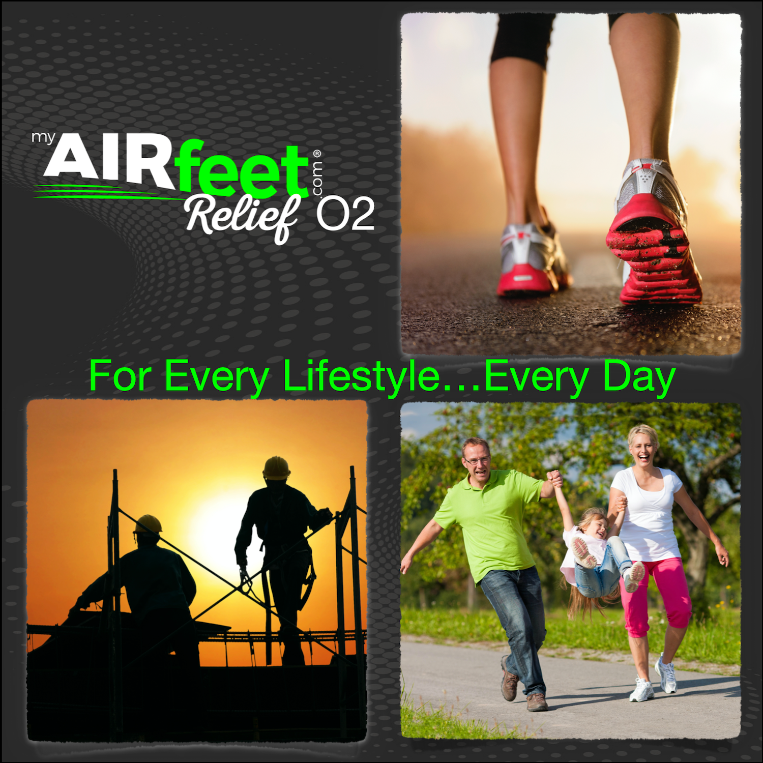 AIRfeet - Wholesale Inserts/Soles - Unisex - AIRfeet RELIEF O2 Insoles7