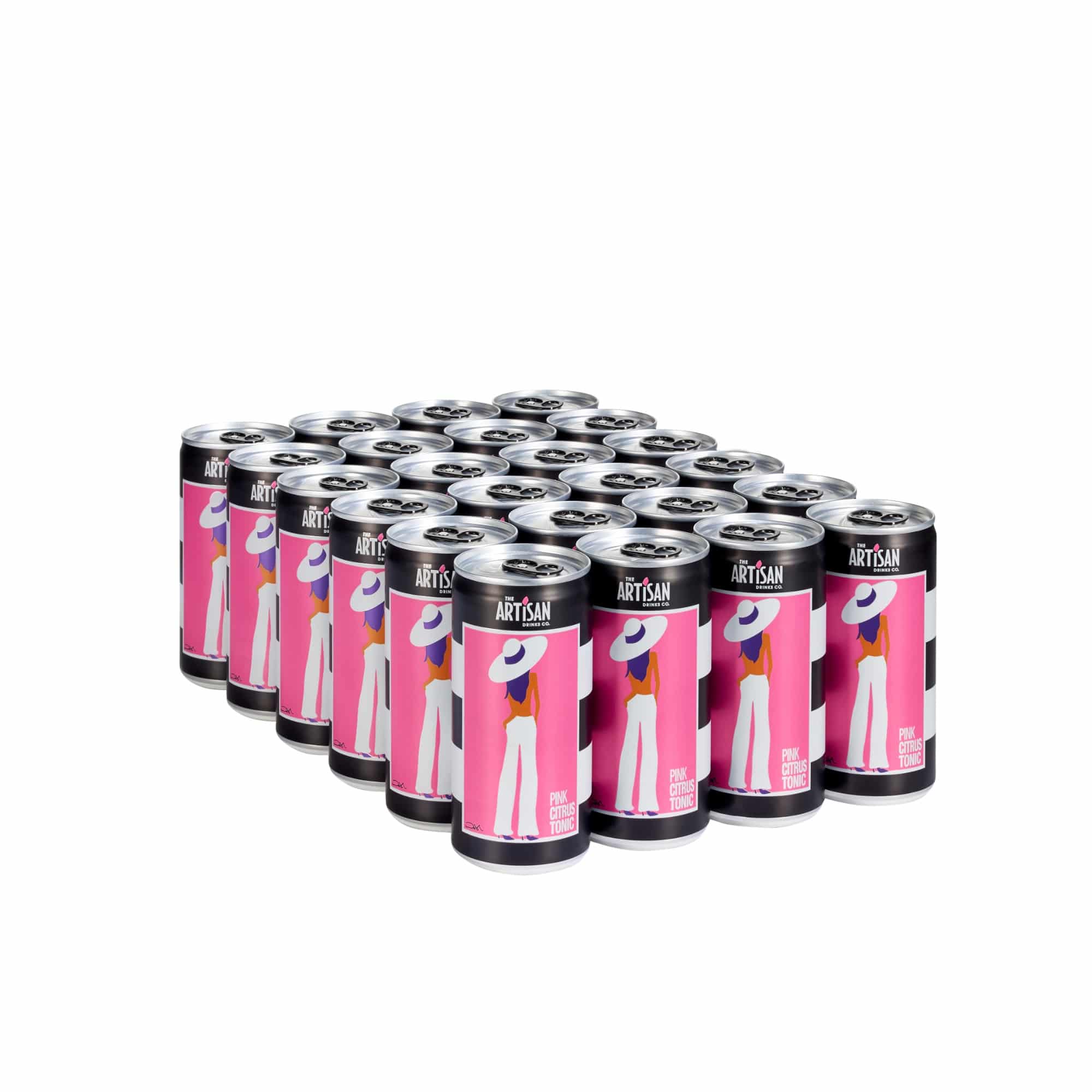 The Artisan Drinks Co. – wholesale Tonic – Pink Citrus Tonic 200mlx242