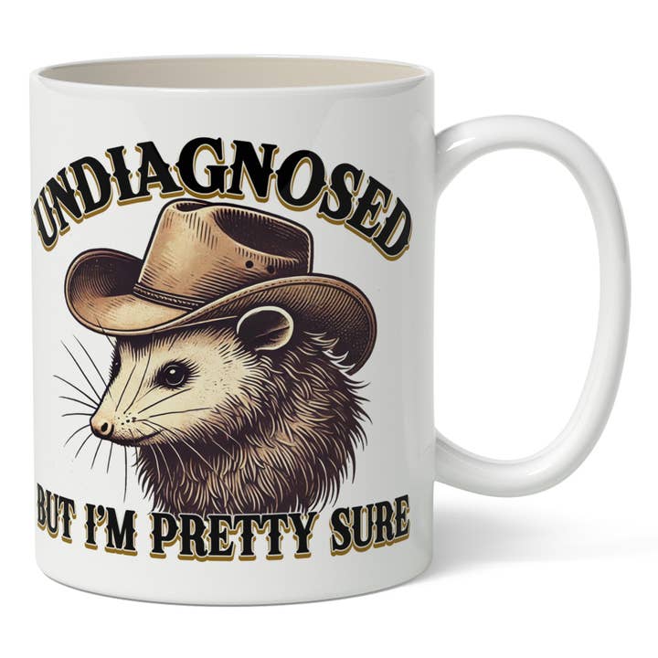 Undiagnosed but I'm Pretty Sure Mug for wholesale by Shady Front