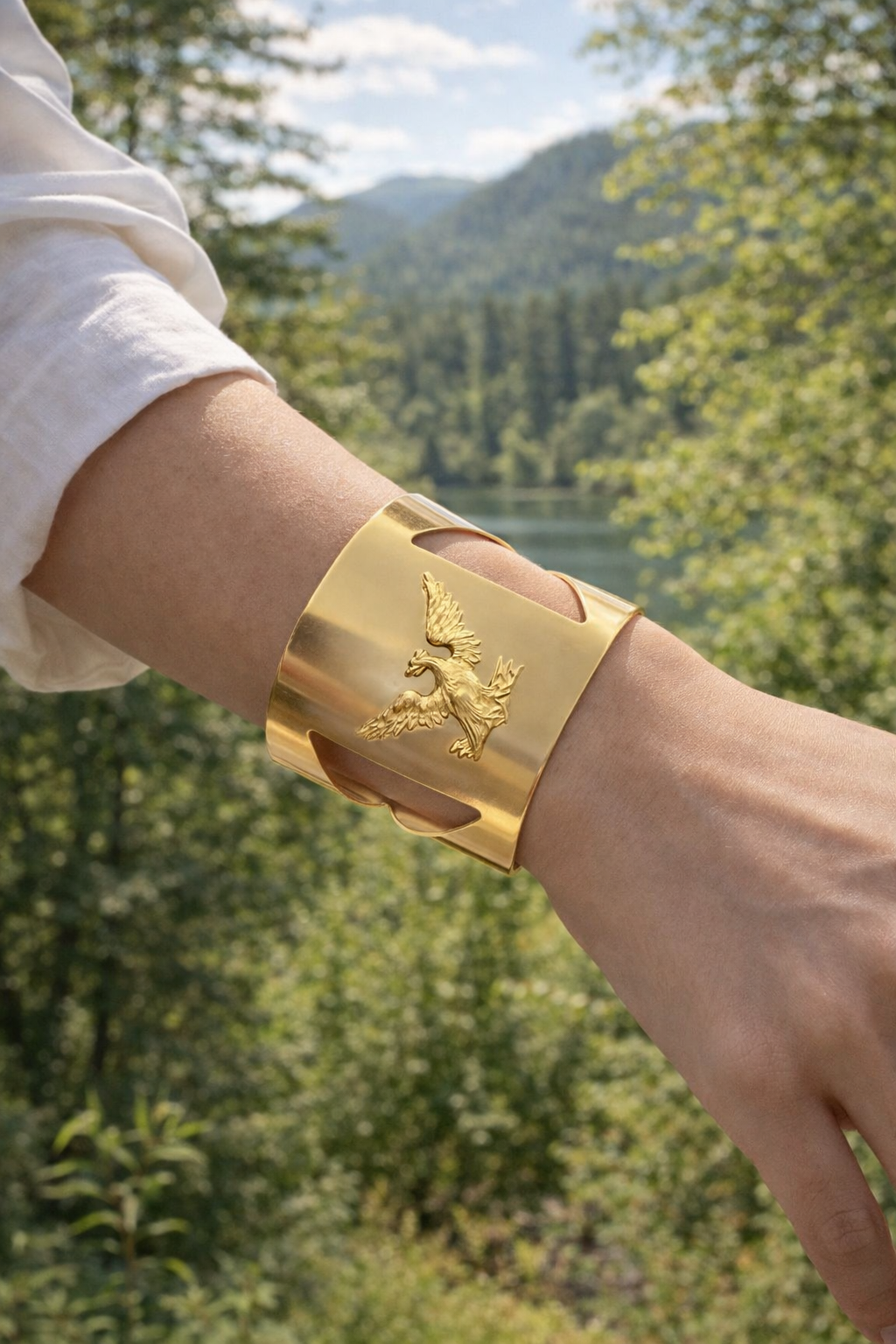 Kristin Hayes Jewelry - Wholesale Cuff Bracelet - Eagle Cuff1