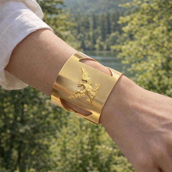 Kristin Hayes Jewelry - Wholesale Cuff Bracelet - Eagle Cuff1
