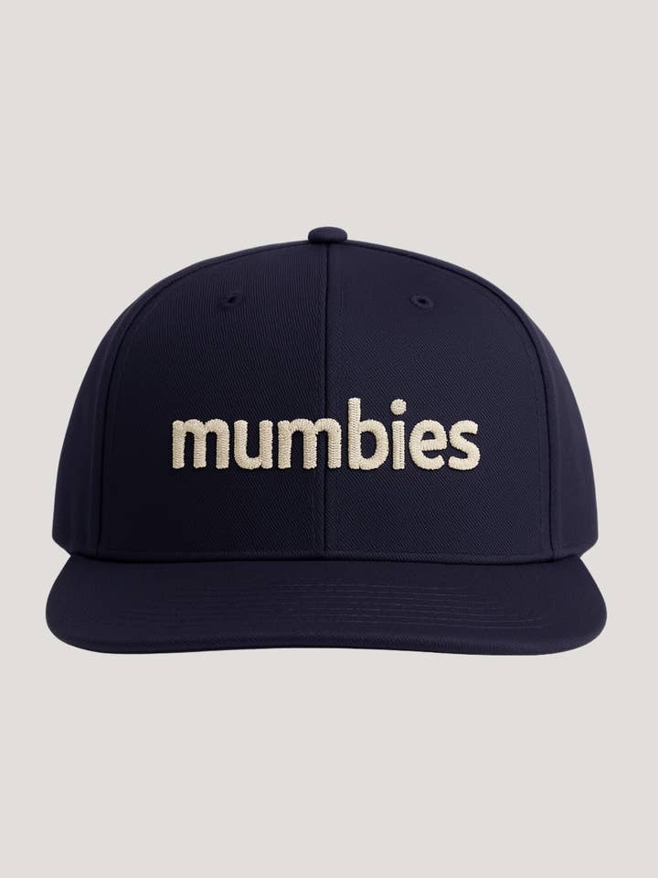 Mumbies Classic Snapback Hat for wholesale by Mumbies