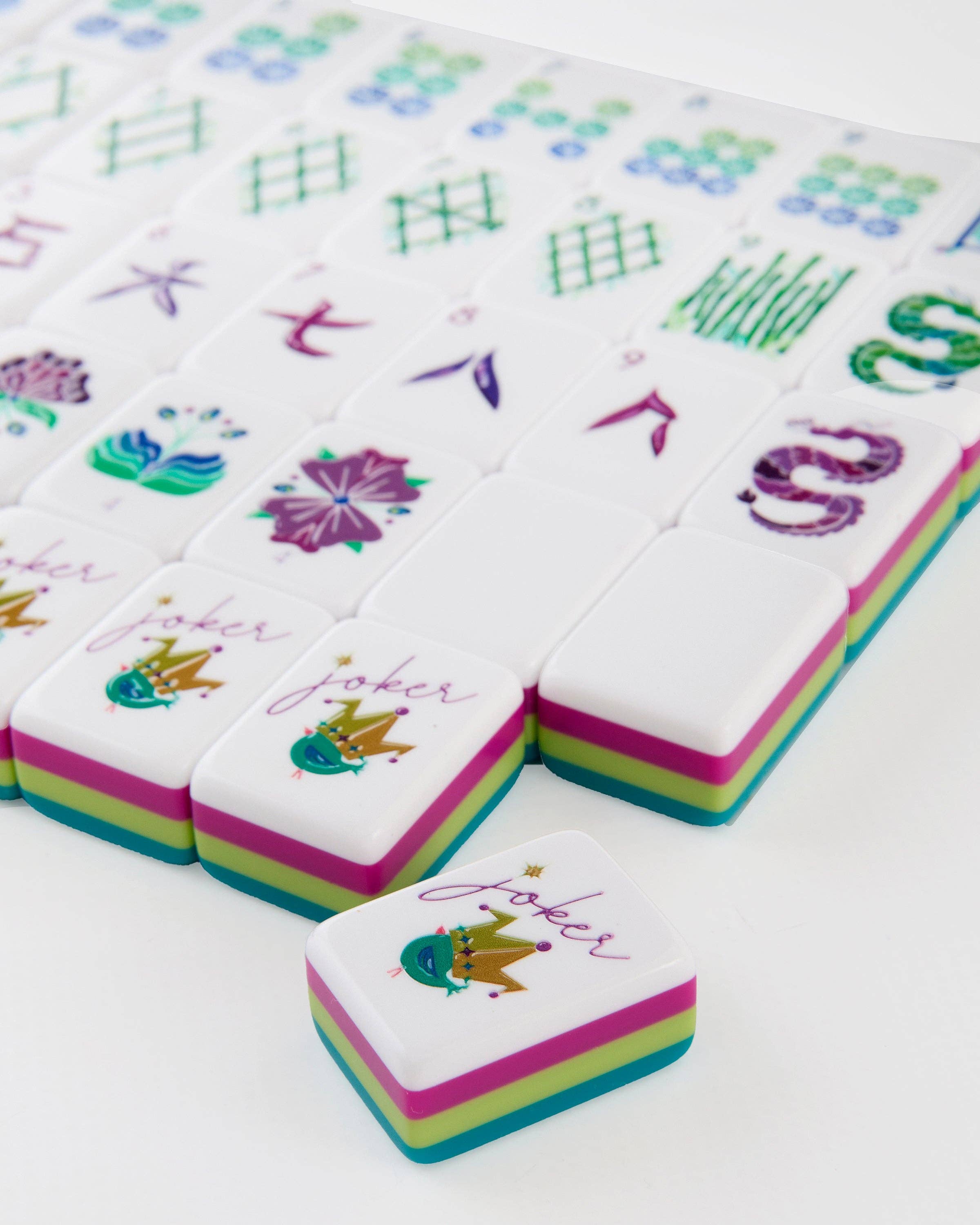 Oh My Mahjong - Wholesale Board Game - Lagoon Mahjong Tiles2