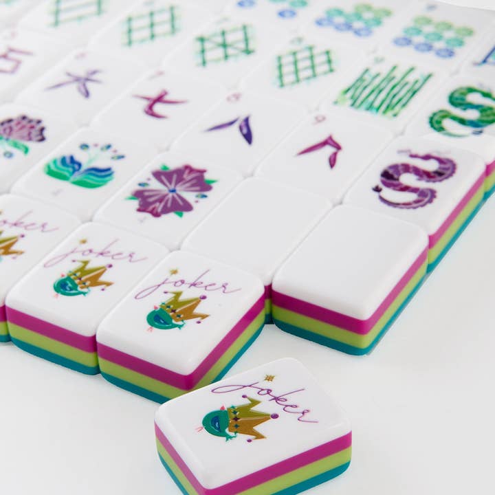 Oh My Mahjong - Wholesale Board Game - Lagoon Mahjong Tiles2