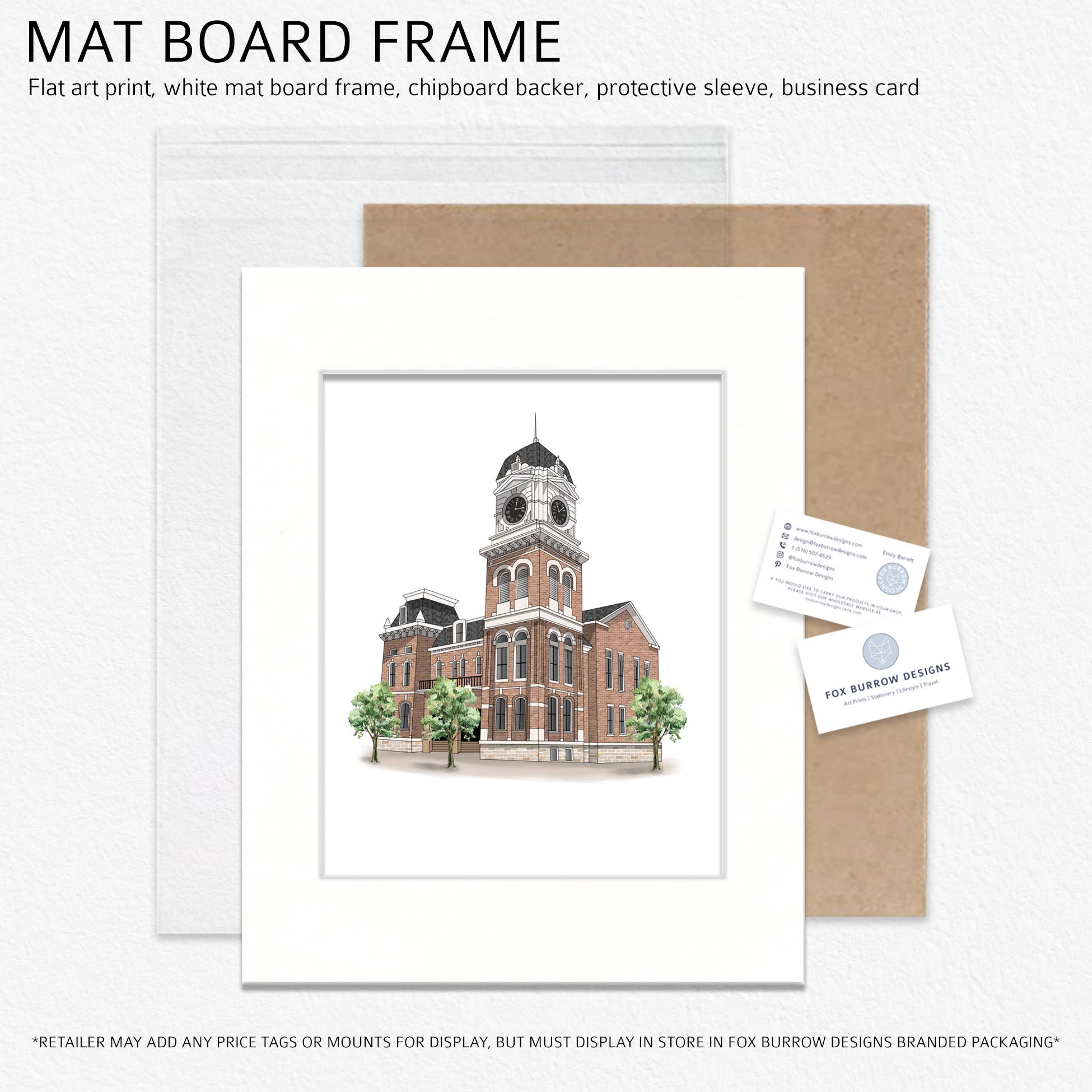 Fox Burrow Designs - Wholesale Art Print - Fiction Inspired - Vampire's Clocktower5