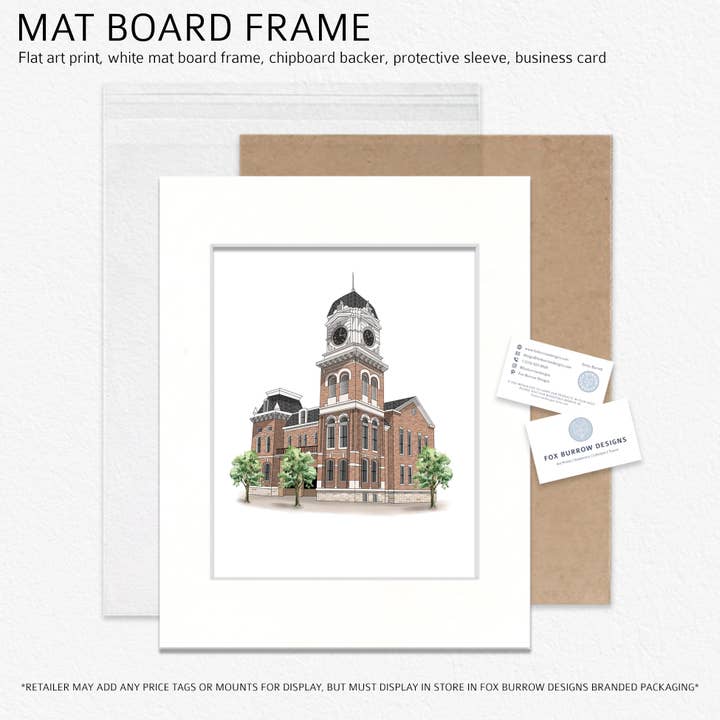 Fox Burrow Designs - Wholesale Art Print - Fiction Inspired - Vampire's Clocktower5