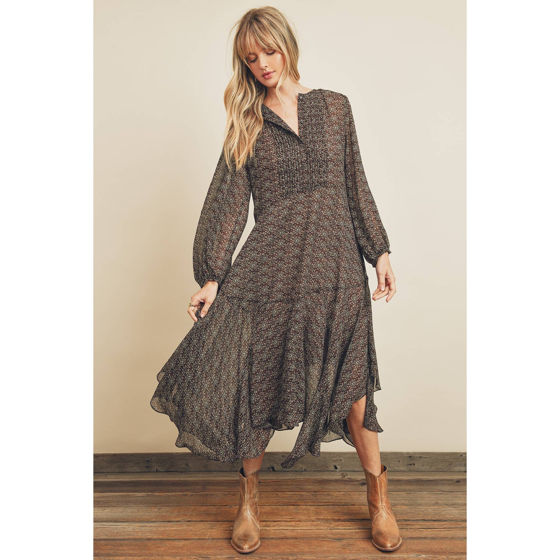 Dress Forum - Wholesale Dress - Women's - Rhapsody Handkerchief Hem Dress0