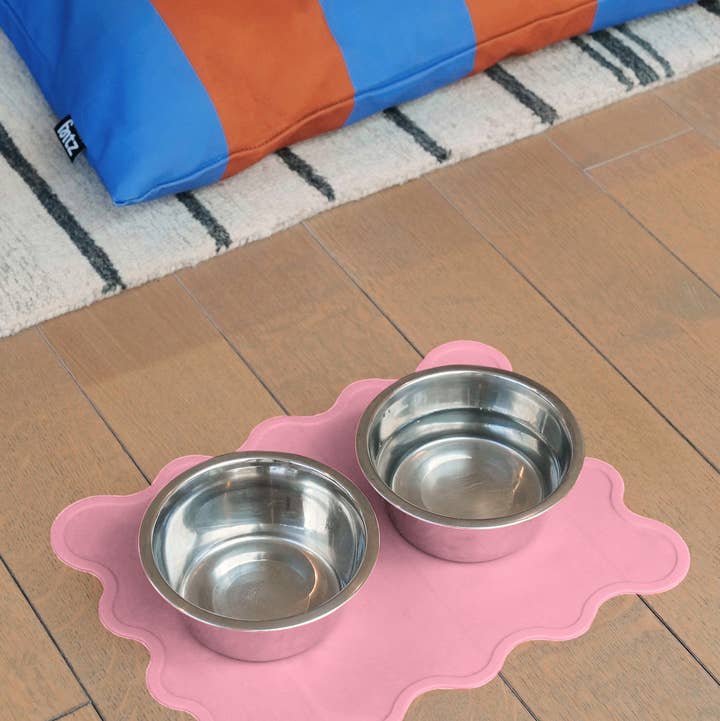 Approved by Fritz - USA - Wholesale Pet Food Mat - Dog - The Fritz Bowl Mat For Dogs | For Ceramic Bowls, Stainless 6