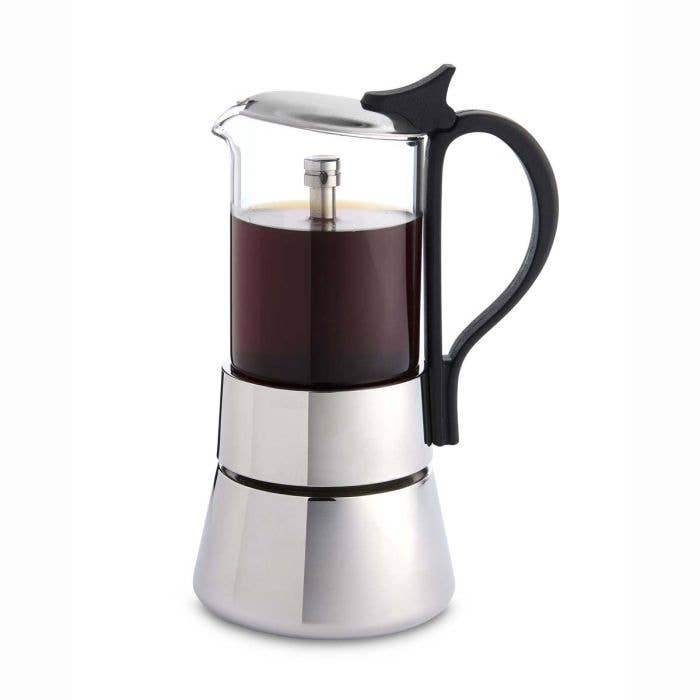 HIC - Harold Import Co. - Wholesale Kitchen Tool/Gadget - Fino Glass Top Espresso Coffee Maker, 4 Cup1