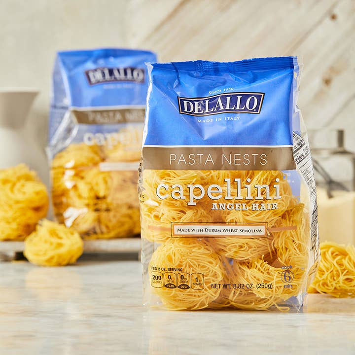Delallo - Wholesale Pasta - Capellini D Angelo Nest 8.82 oz