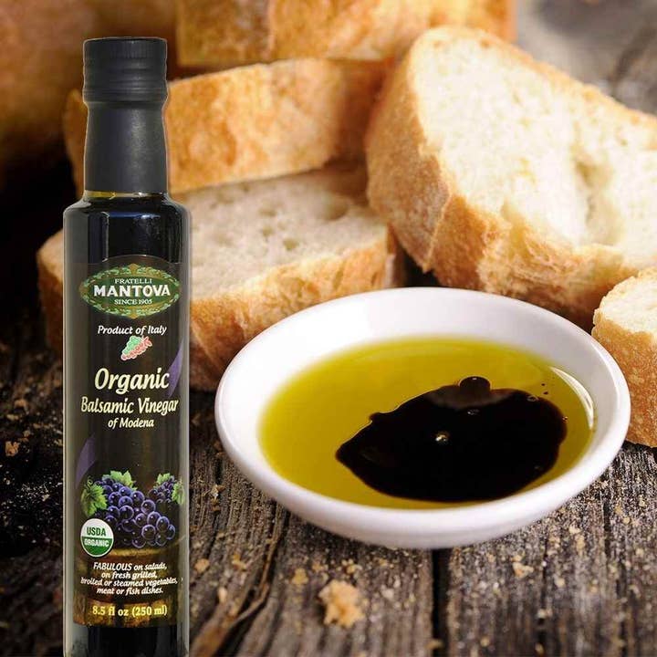 Fine Italian Food - Wholesale Vinegar - Mantova Organic Balsamic Vinegar of Modena PGI, 8.5 fl. oz.5