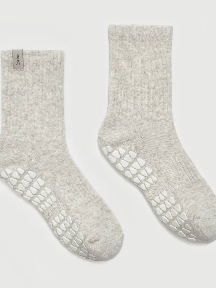 Heather Oat Classic Crew for wholesale by Fraise