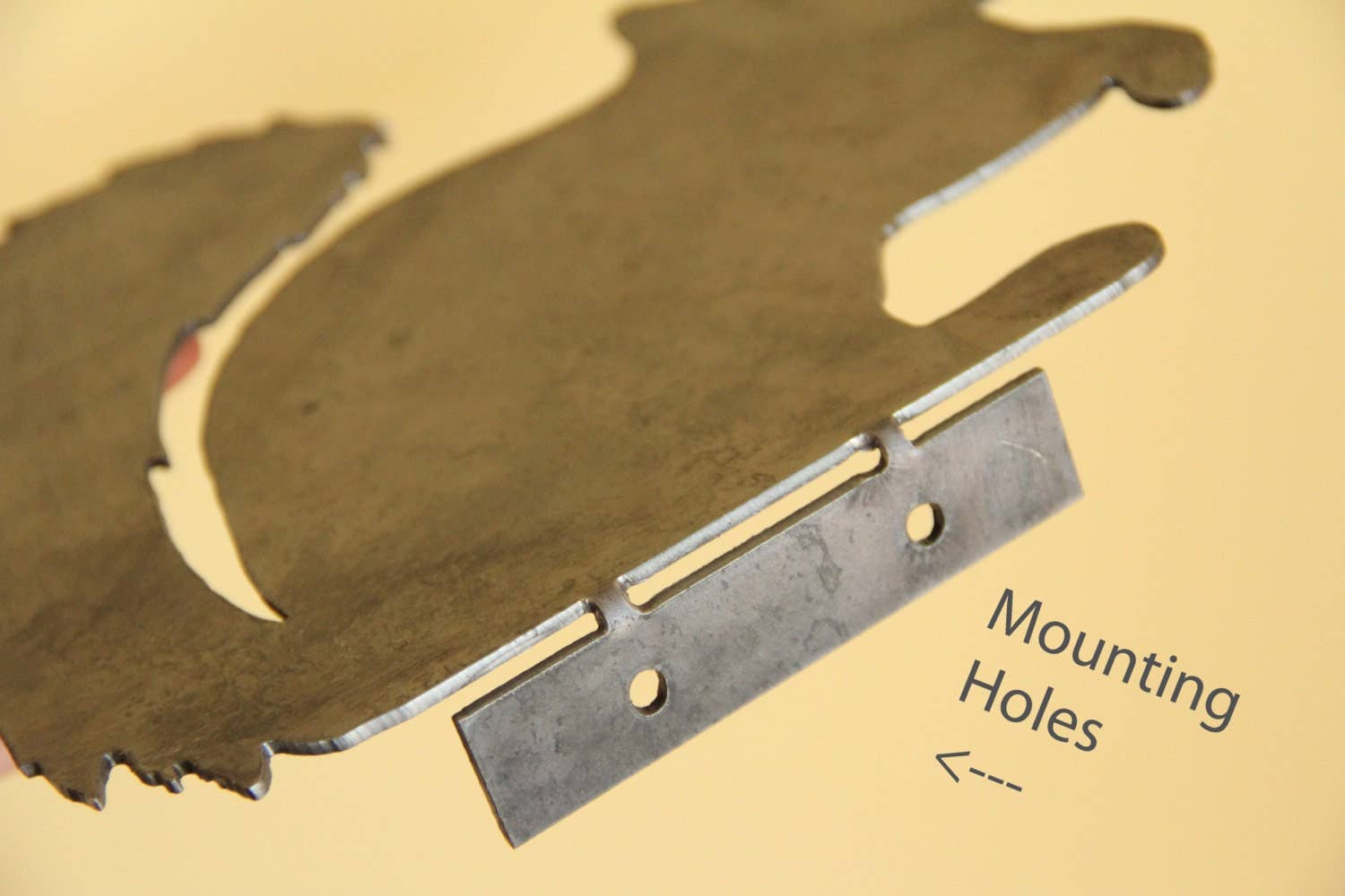 Highland Ridge  |  Handmade Home Decor - Wholesale Outdoor Ornament/Decor - Metal Dog + Butterfly Statue1