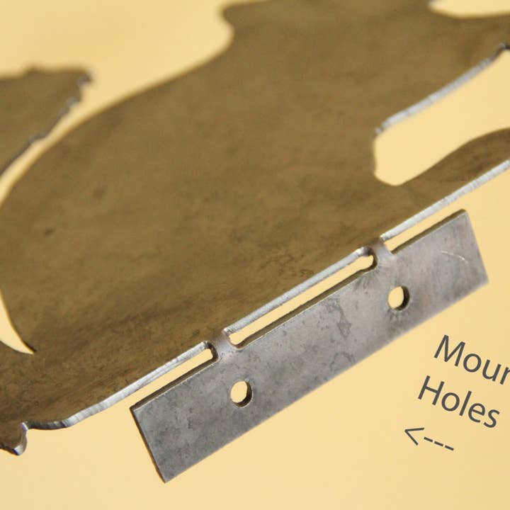 Highland Ridge | Handmade Home Decor - Wholesale Outdoor Ornament/Decor - Metal Squirrel Statue8