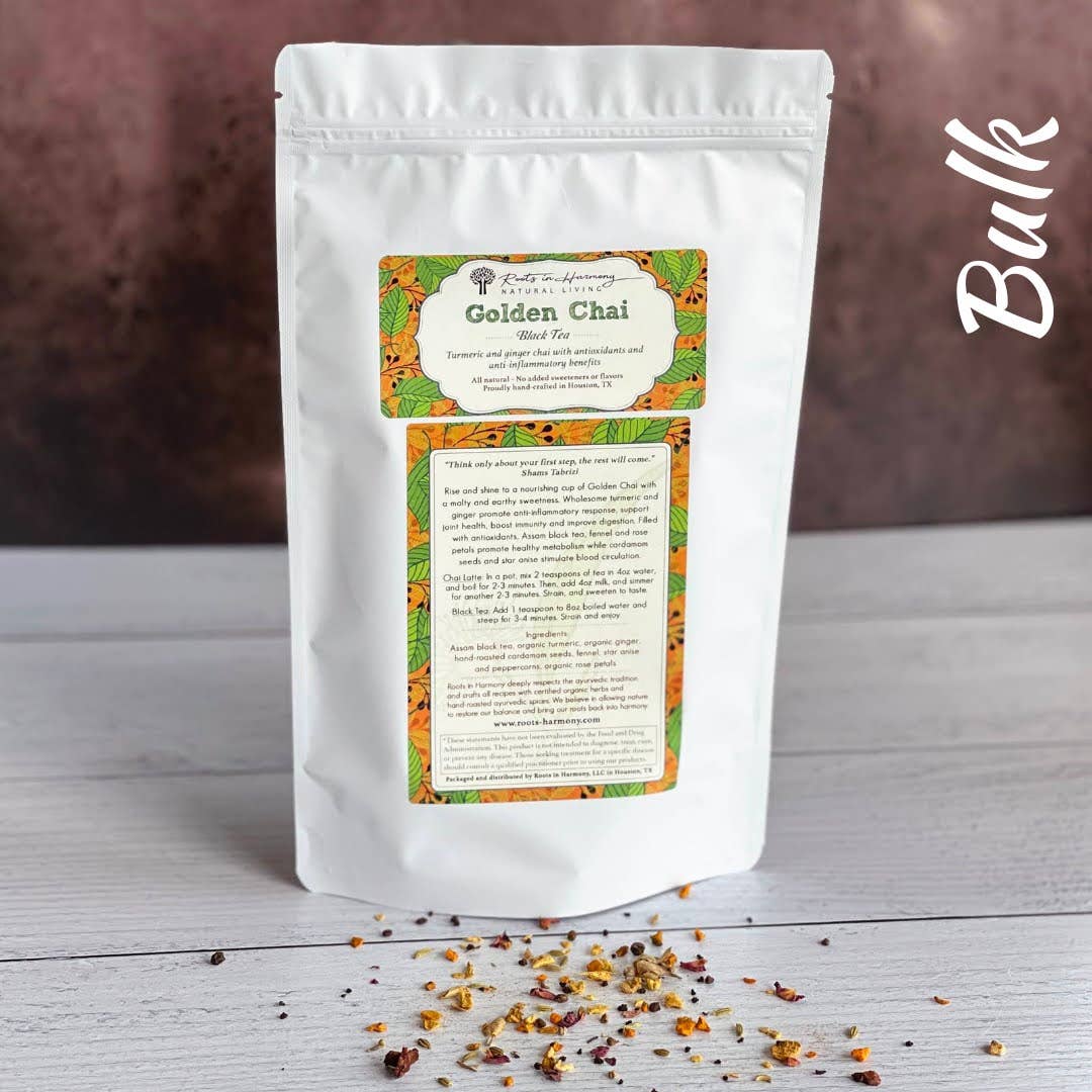 ROOTS IN HARMONY - Wholesale Loose Tea - Golden Chai1